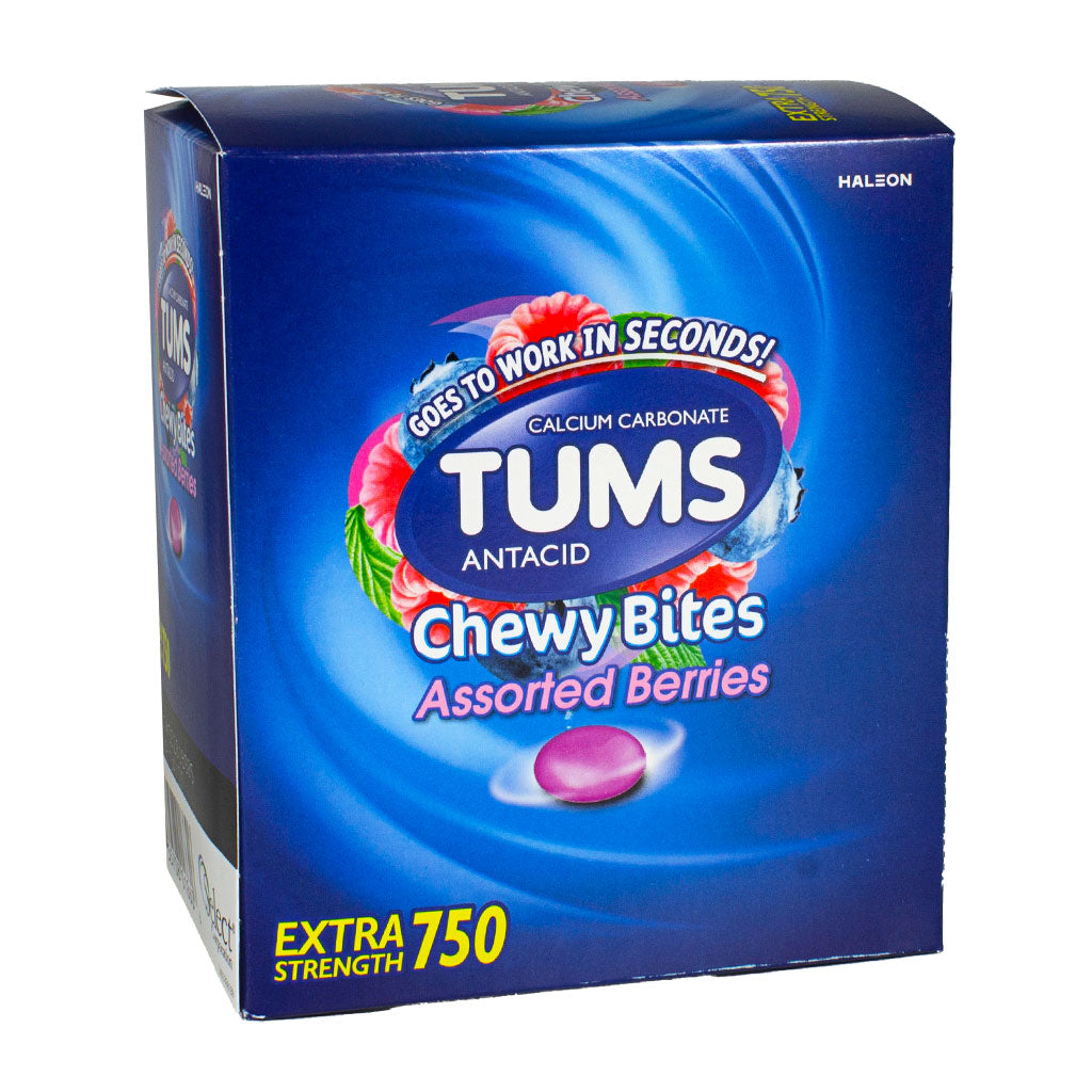 Tums Antacid Chewy Bites Assorted Berries - Packet of 2