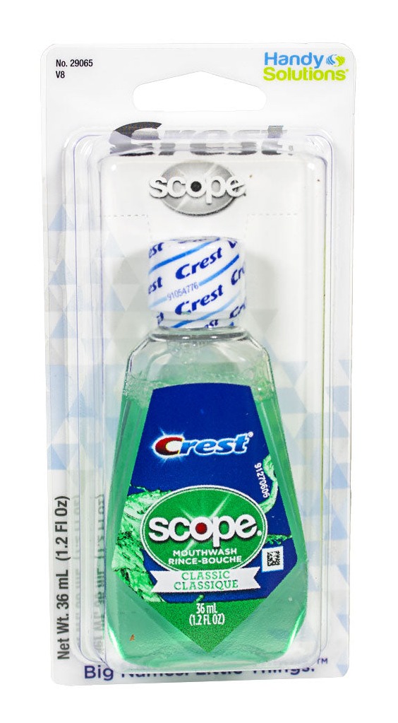 Scope Mouthwash 1.2 oz. carded