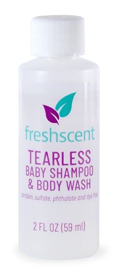 Freshscent Tearless Baby Shampoo & Body Wash - 2 oz.