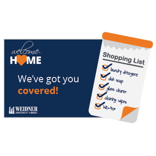 Weidner New Tenant Greeting Kit