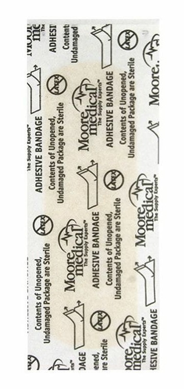 Sheer Plastic Bandages - 1 in. x 3 in.
