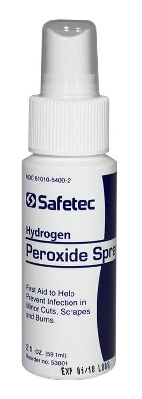 Safetec Hydrogen Peroxide Spray - 2 oz.