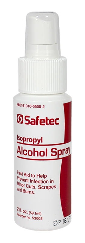 Safetec Isopropyl Alcohol Spray - 2 oz.